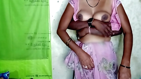 Indian stepbrother-in-law fucks his wife's stepsister