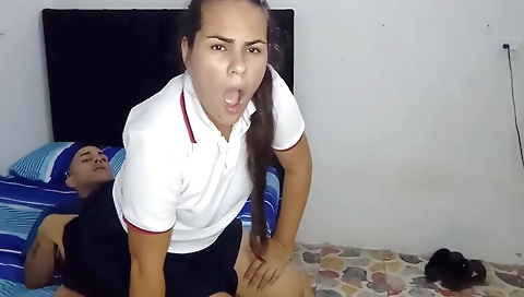 Porn movie amateur brunette with a nice pussy and a big ass