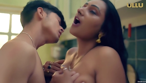 Cute big ass milf seduce on cock in the living room