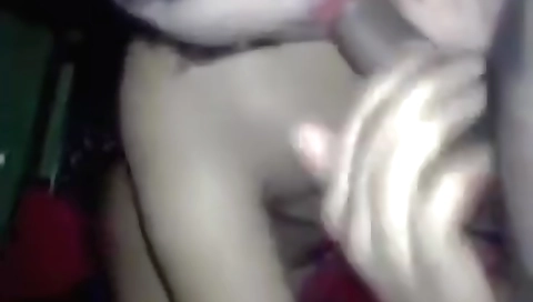 Hot brunette gives to her hubby in webcam porn video