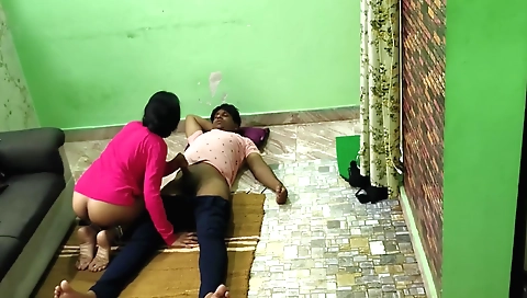 Indian stepsister rides cock like crazy on her big dick
