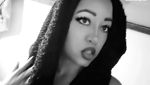 Hot brunette witch gets transformed into a sexy witch