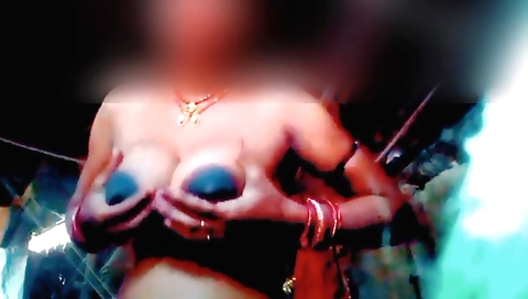 Housewife in indian village gets naked and gets sex