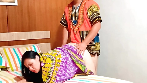 Indian girl has a nice body and a sexy ass for a big ass porn movie