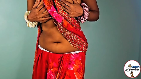 Indian amateur solo female with small tits in hd video
