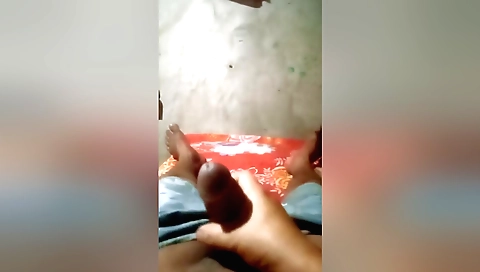 Handjob with girl in sexy dress 18+ on the internet