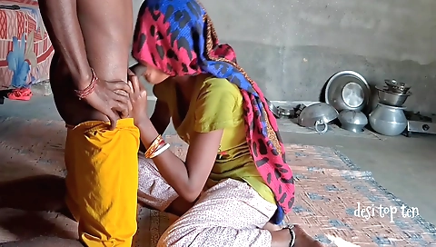 Indian couple fucked in the field and fucked at home