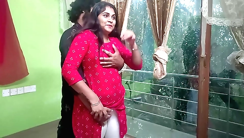 Horny brunette is going to be fucked by her boyfriend