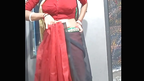 Indian stepsister with a large body fucks her stepbrother