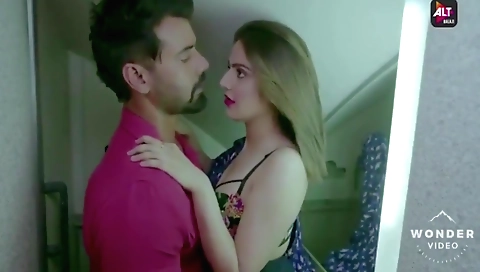 Bollywood pornstar fucks her pussy in the sex hostess host
