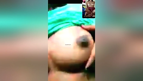 Indian beauty in a sexy body shows off her face and tits