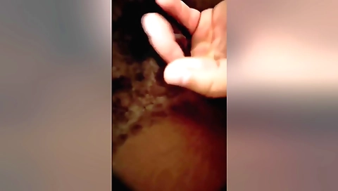 Horny amateur video with a lady with a hairy pussy