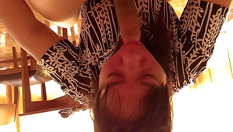 Mature indian whore sucking cock in her hot homemade video