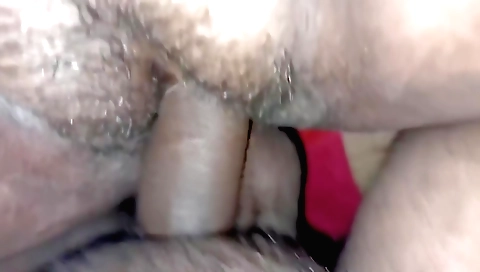 Indian hairy babe with hairy pussy fucked by stepbrother