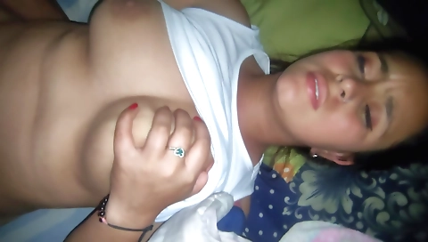 Indian brunette gets her ass pounded in the camera