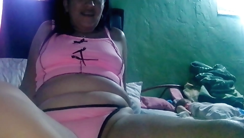 Indian girl masturbates with her stepfather's old man